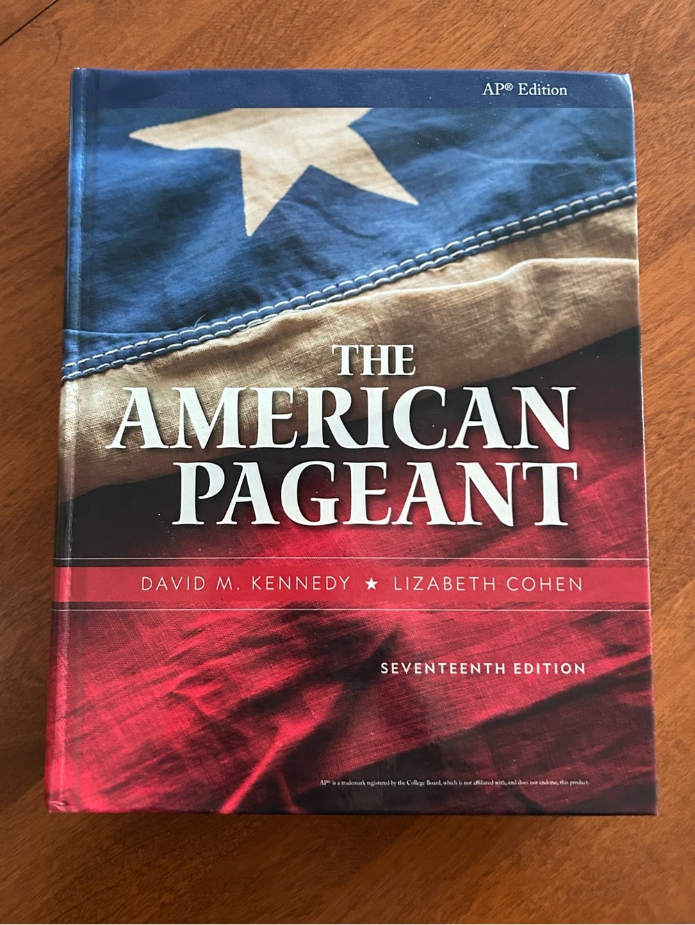 The American Pageant Hardcover Textbook - Blue & Red